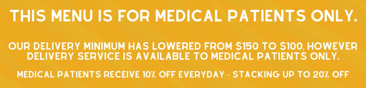Medical Dispensary Menu in Rockville MD | Peake Releaf